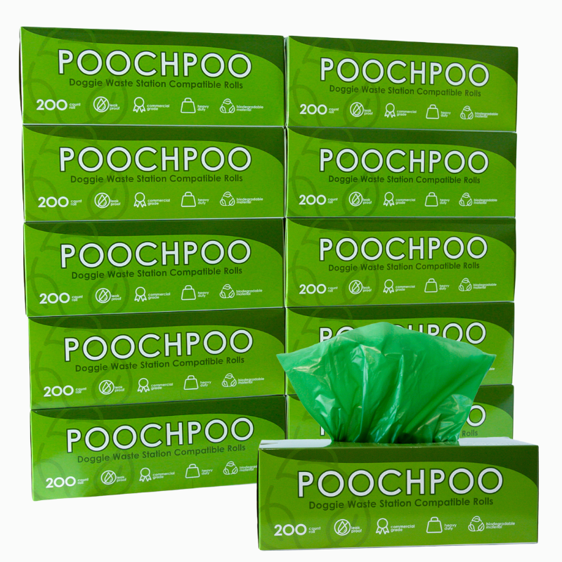 Commercial Grade Dog Waste Bags - 200 bags/1 roll - Same bags you find in  public dog waste dispensers